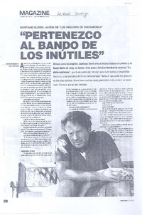 "Pertenezco al bando de los inútiles"