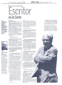 Escritor en la Corte