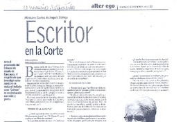 Escritor en la Corte