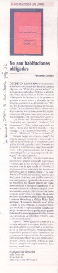 No son habitaciones obligadas