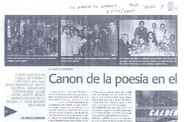 Canon de la poesía en el norte de Chile