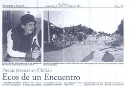 Poetas jóvenes de Chillán. Ecos de un encuentro