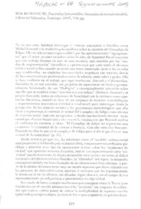 Foucault y el psicoanálisis
