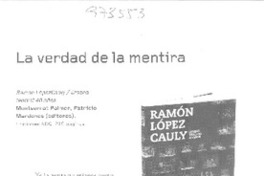 La verdad de la mentira