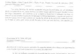 Pedro Prado, Premio Nacional de Literatura 1949