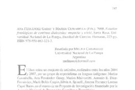 Estudios fonológicos de continua dialectales: mapuche y wichí