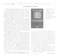 La pasióm del poder