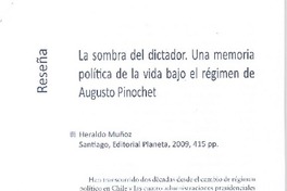 La sombra del dictador