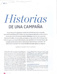 Historias de una campaña
