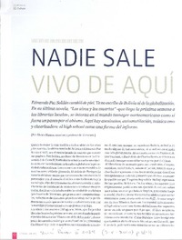 Nadie sale vivo de aquí (entrevista)