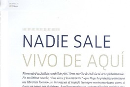 Nadie sale vivo de aquí (entrevista)
