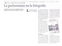 La Performance en la fotografía