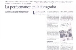 La Performance en la fotografía