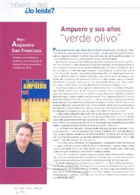Ampuero y sus años "verde olivo"