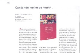 Cantando me he de morir