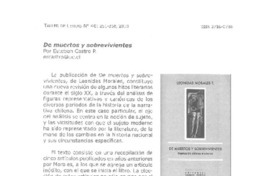 De muertos y sobrevivientes