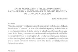 Entre moderación y velada subversión