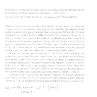 Pensando el Chile nuevo