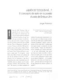 ¿Quién de toso en mí...?