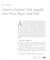 ¿Quién es Enjorlás? Ariel atrapado entre Víctor Hugo y Star Trek