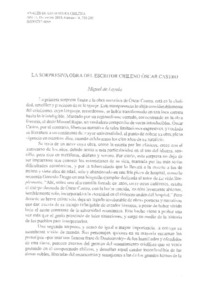 La sorpresiva obra del escritor chileno Óscar Castro