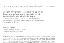 Juegos peligrosos