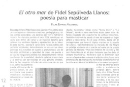 El otro mar de Fidel Sepúlveda Llanos