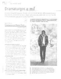 Copiapino en Nueva York (entrevista)