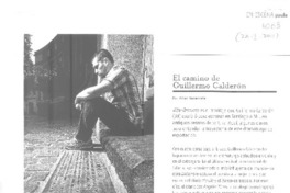 El camino de Guillermo Calderón