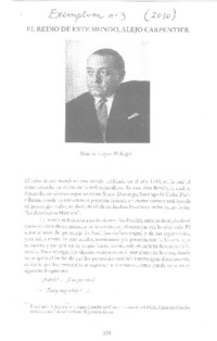 El reino de este mundo, Alejo Carpentier