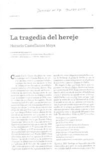La tragedia del hereje