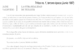 La otra realidad de Teillier