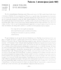 Jorge Teillier en el recuerdo