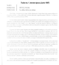 La aldea lárica en ruinas