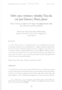 Sobre casas, ventanas y miradas