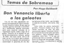 Don Venancio liberta a los galeotes