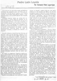 Pedro León Loyola
