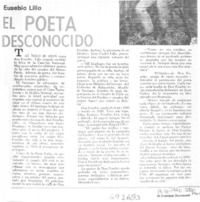 El poeta desconocido.