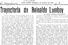 Trayectoria de Reinaldo Lomboy