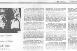 Baldomero Lillo, Sub-Terra