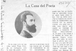 La casa del poeta