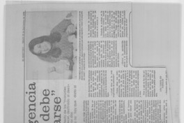 La inteligencia también debe alimentarse : [Entrevista]