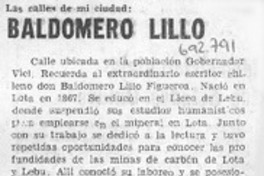 Baldomero Lillo