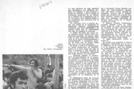 Polémica Sidarte versus Littin.