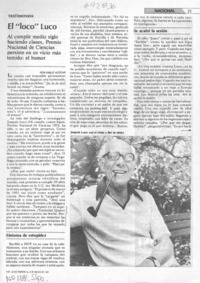 El "loco" Luco