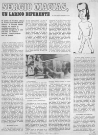 Sergio Macías, un lárico diferente