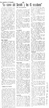 La cueva del senado y los 45 senadores"