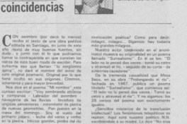 Demasiadas coincidencias