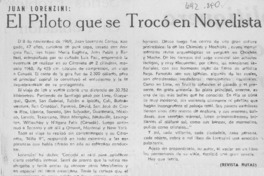 El piloto que se trocó en novelistas.