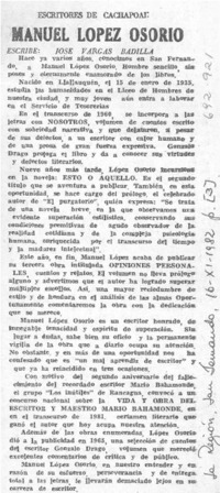 Manuel López Osorio